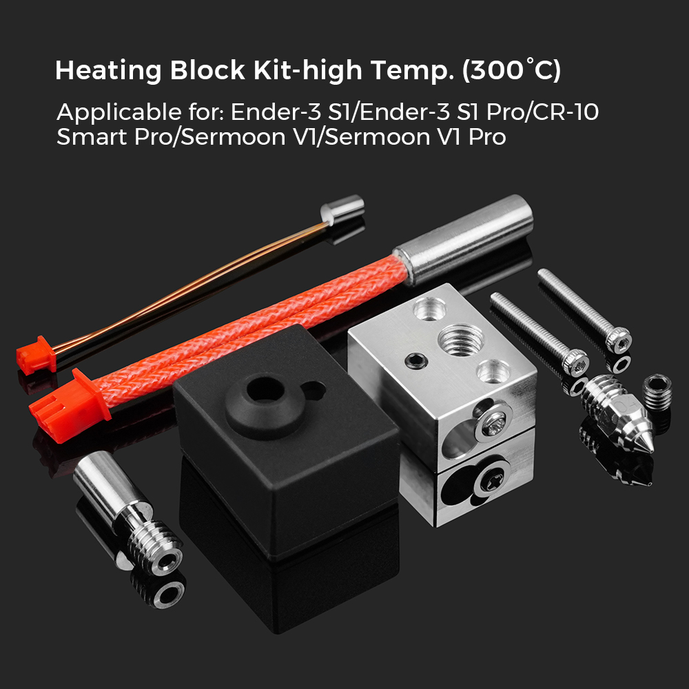 300℃ Bimetal Heat Break Throat - đánh giá và giá Creality Printer K1