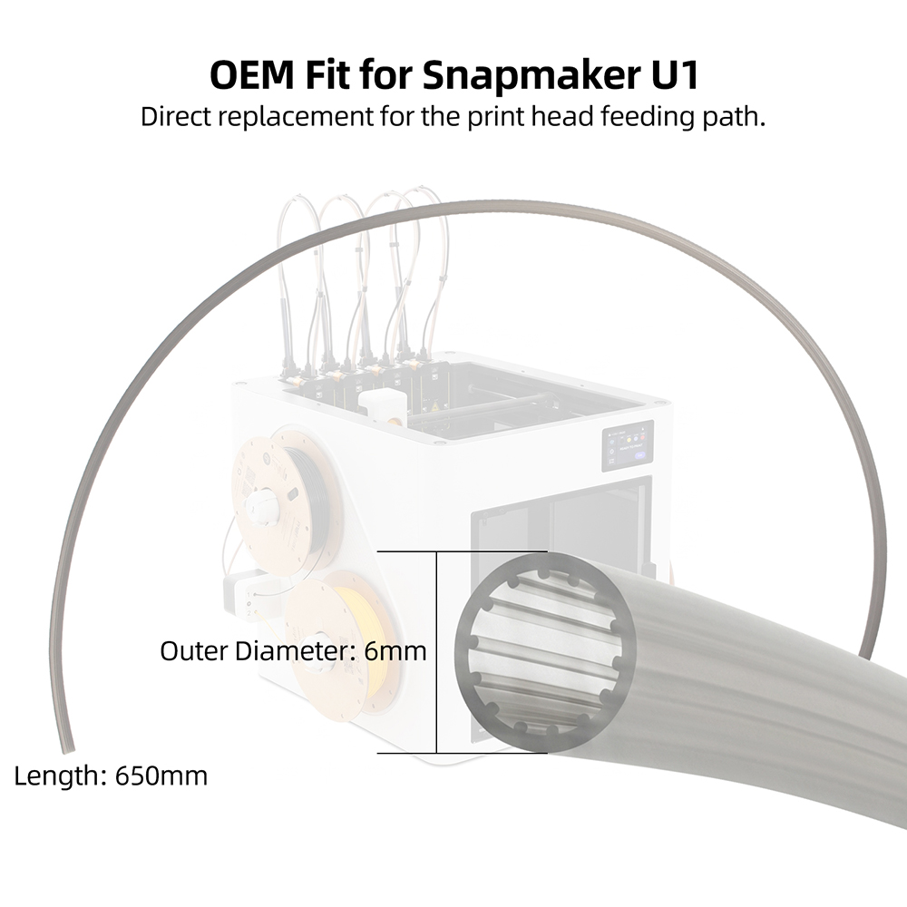 For Snapmaker U1 Low-Resistanc - đánh giá và giá Ptfe Tape Thread