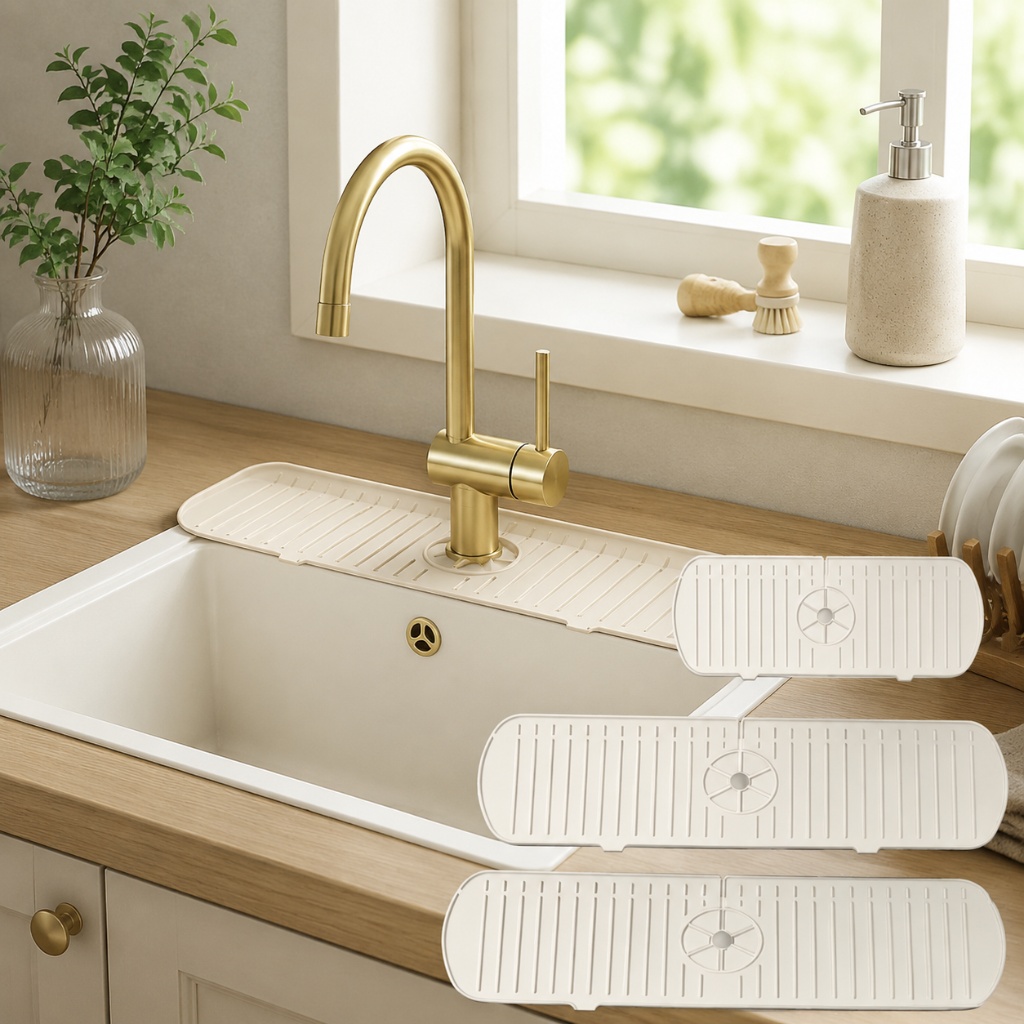 Silicone Faucet Mat Sink Splas - đánh giá và giá Silicone Tap Washer