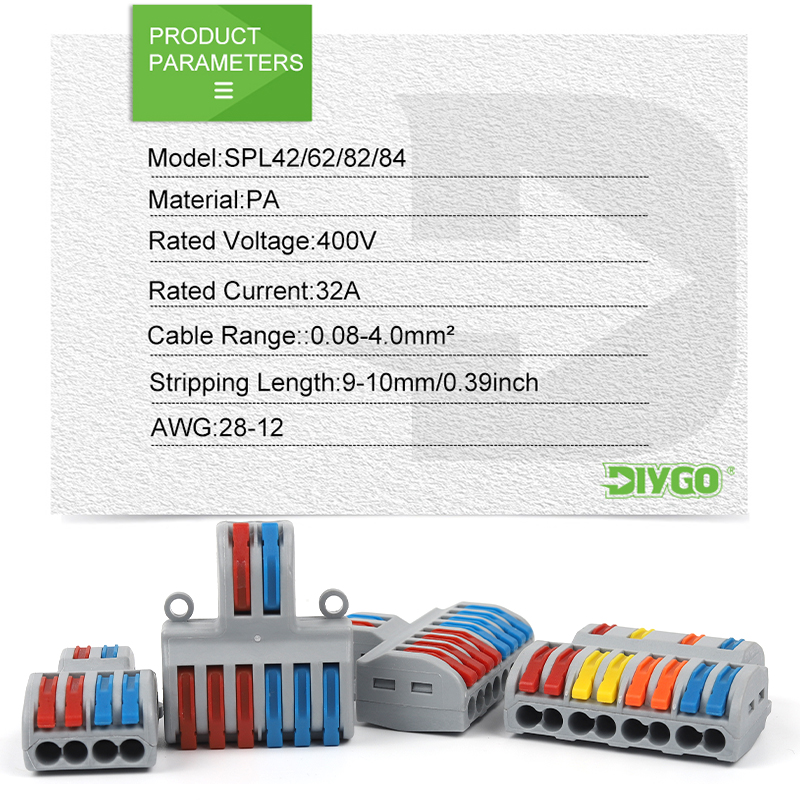 SPL42/62/82/102 Electrical Wir - đánh giá và giá Push Fit Connector