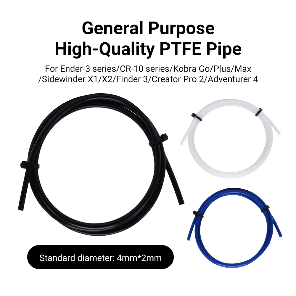1M PTFE Tube 2x4mm MK8 Hot End - đánh giá và giá Ptfe Tape Thread