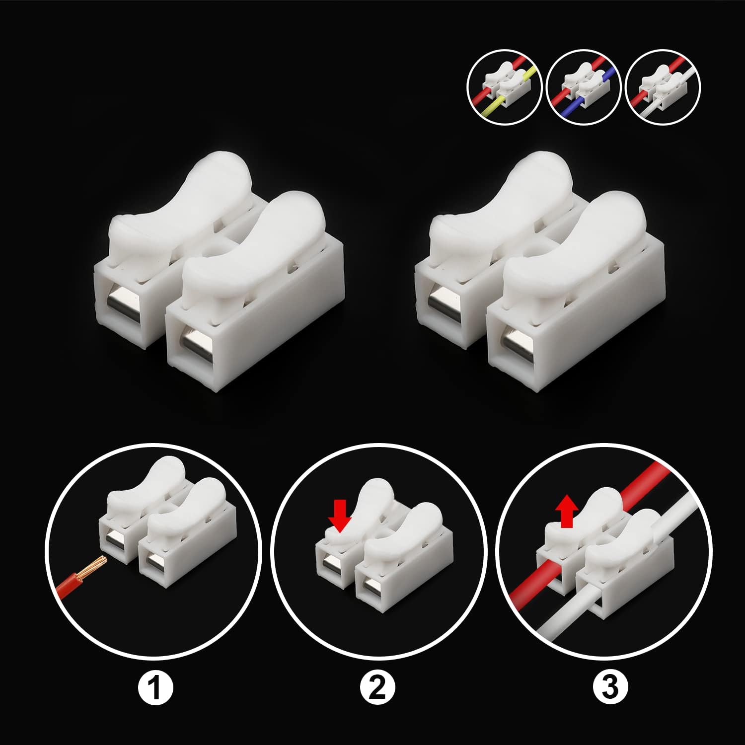 50pcs Push Quick Wire Cable CH - đánh giá và giá Push Fit Connector